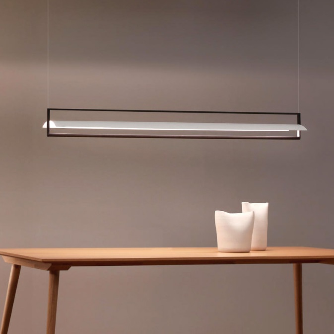 Светильник DZN-38908 ЧЕРНЫЙ+СЕРЕБРО ` D1620*19*16/H1200/1/LED/32W/6500K PYTHAGORAS